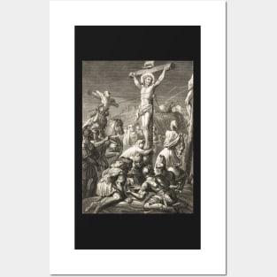 Crucifixion of Christ Engraving 1839 Posters and Art